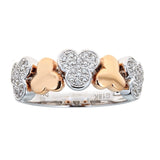 18K Two-Tone Gold & Diamond Ring