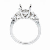 Natalie K. 14K White Gold & Diamond Engagement Ring